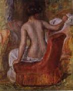 Nude in an Armchair Pierre Renoir